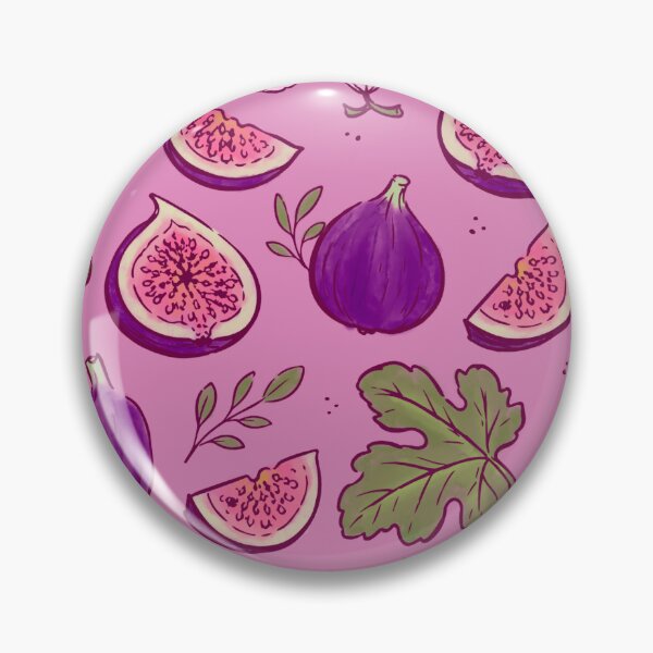 Item preview, Watercolor Purple Figs & Leaves designed and sold by PipermintPress.