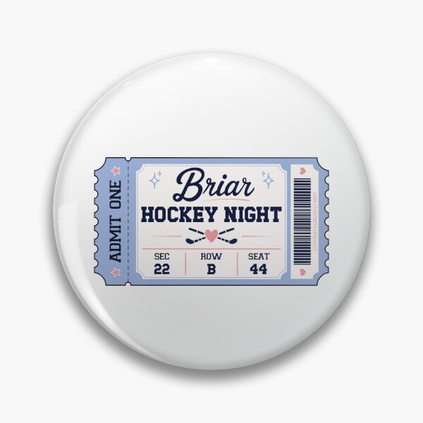 Item preview, Briar U hockey ticket  designed and sold by Aakanksha97.