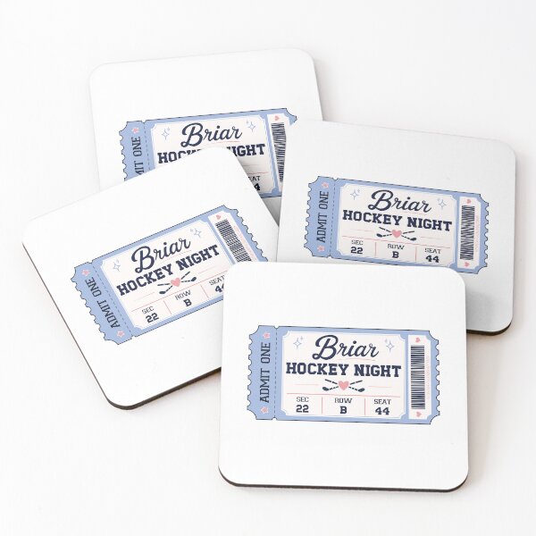 Item preview, Briar U hockey ticket  designed and sold by Aakanksha97.