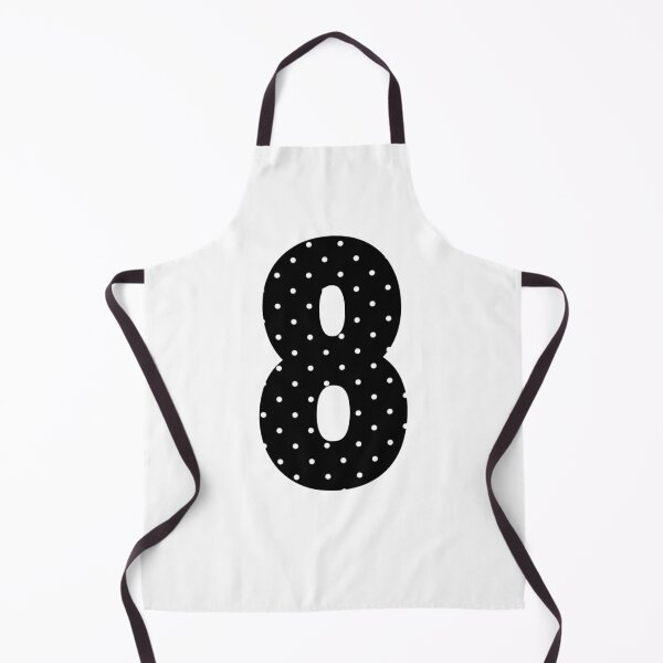 Item preview, Number Eight White Dots designed and sold by uunaa.