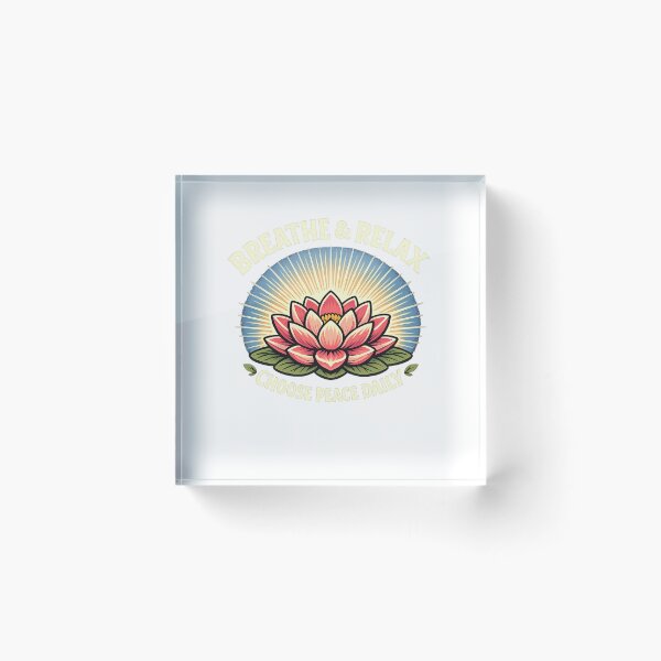 Item preview, Choose Peace Daily Breathe & Relax designed and sold by DPBTees70.