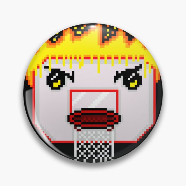 Item preview, Flaming Basketball Hoop Retro designed and sold by RetroRlx.