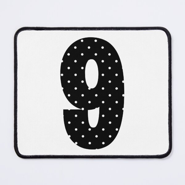 Item preview, Number Nine White Dots  designed and sold by uunaa.
