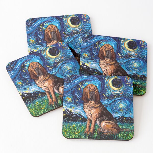 Item preview, Bloodhound Night designed and sold by AjaTrier.