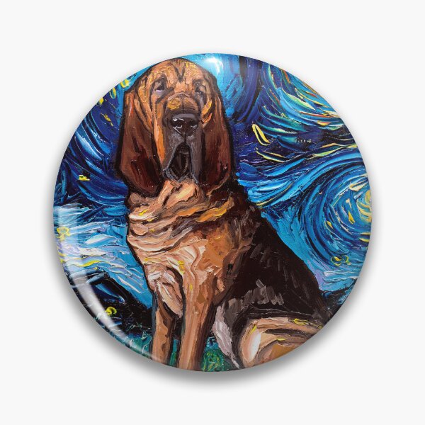 Item preview, Bloodhound Night designed and sold by AjaTrier.