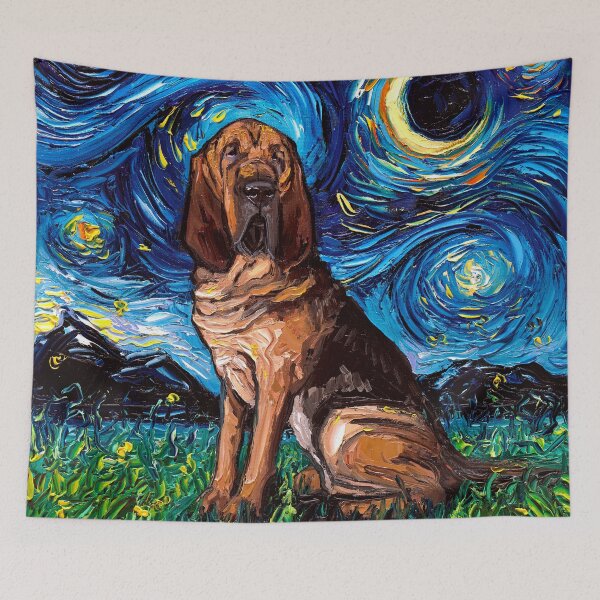 Item preview, Bloodhound Night designed and sold by AjaTrier.