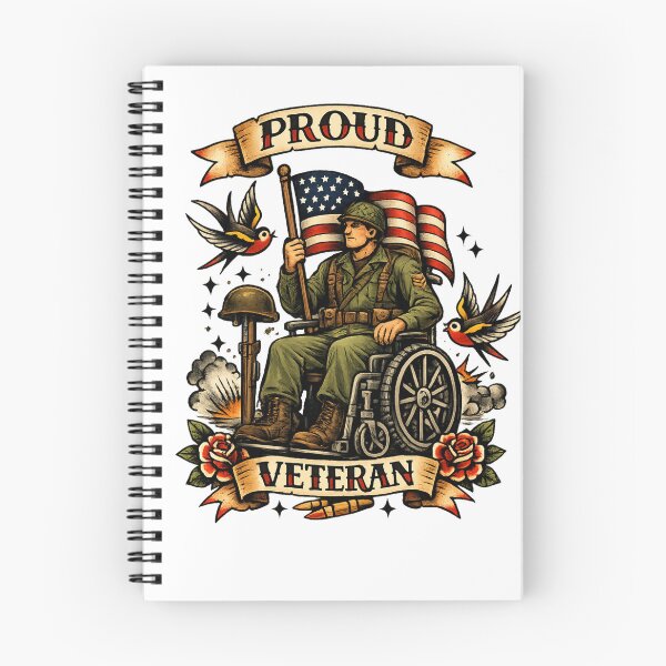 Item preview, Proud veteran wheelchair  designed and sold by mobilitymonster.