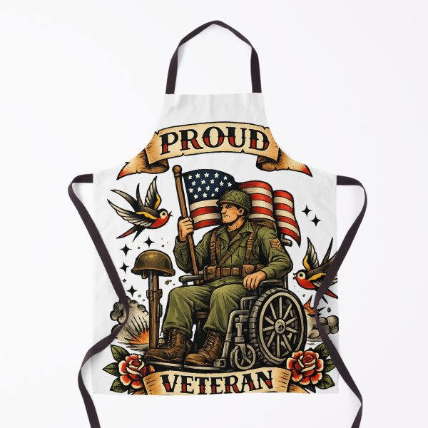 Item preview, Orgulloso veterano en silla de ruedas designed and sold by mobilitymonster.