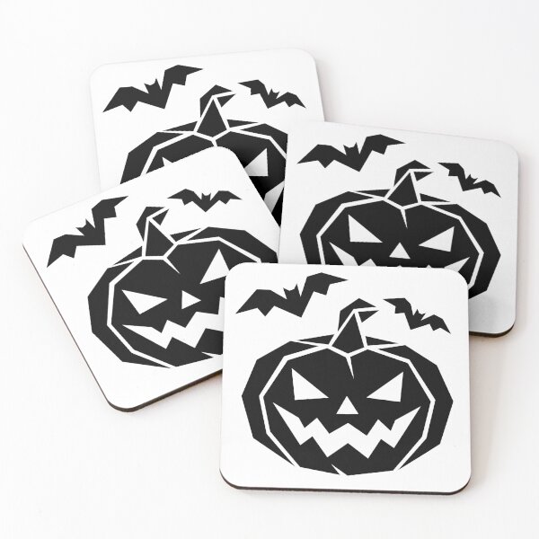 Item preview, Scary Halloween Pumpkin Bats designed and sold by matybrak.