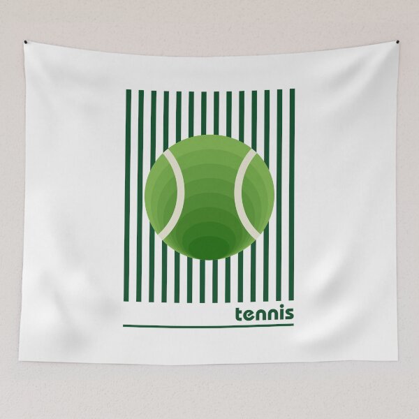 Item preview, Bauhaus Tennis Ball Geometric Retro Design designed and sold by artCreativeColony.