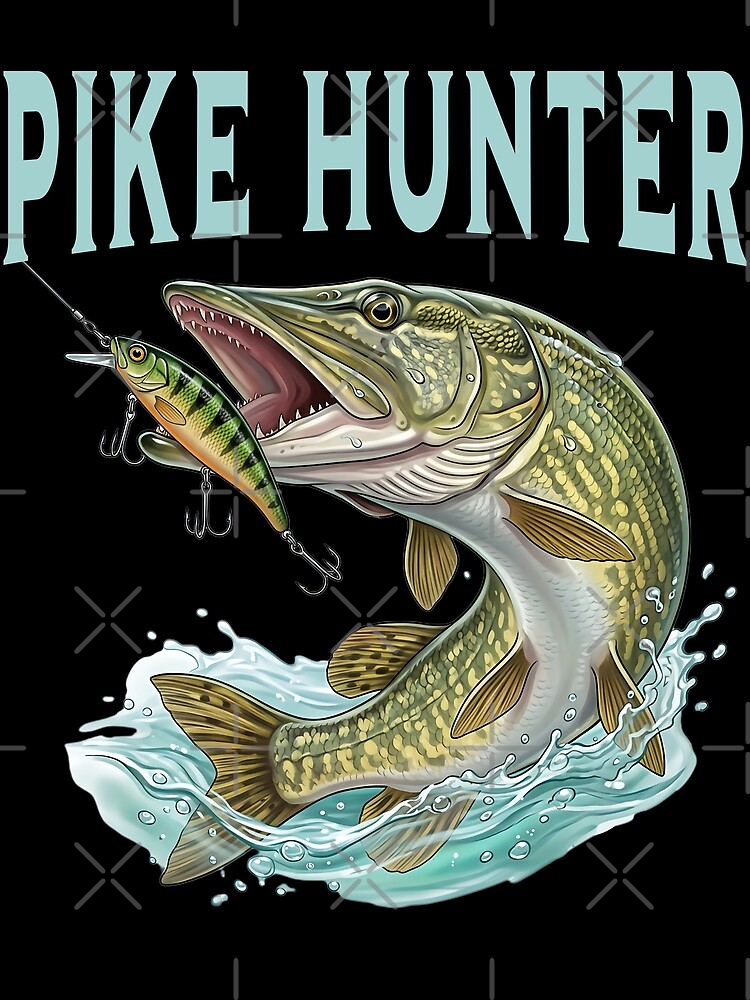 Thumbnail 3 of 3, Scarf, Pike Hunter designed and sold by ReneMM.