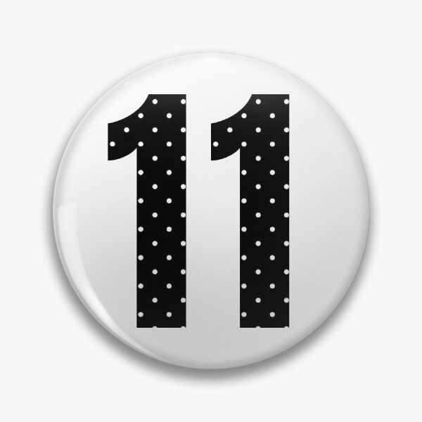 Item preview, 11 with White Dots  designed and sold by uunaa.