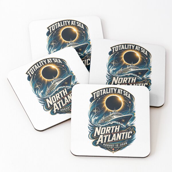 Item preview, Totality at Sea North Atlantic 2026 Total Solar Eclipse Cruise Design designed and sold by Print Loft.