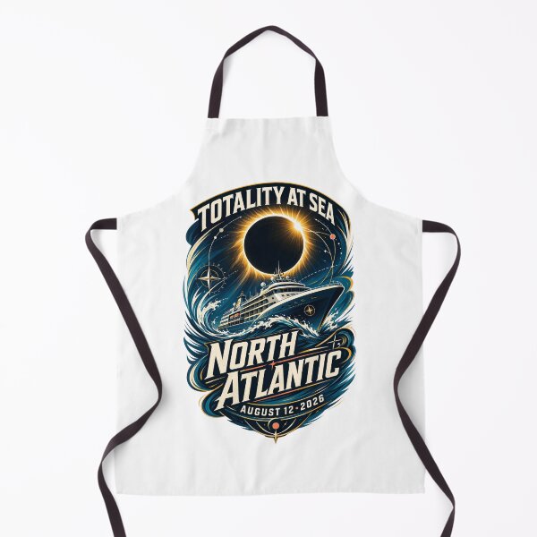 Item preview, Totality at Sea North Atlantic 2026 Total Solar Eclipse Cruise Design designed and sold by Print Loft.