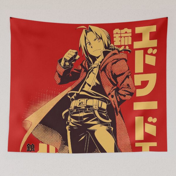 Item preview, Edward Doutone Rojo designed and sold by AnimeArsenalPrints.