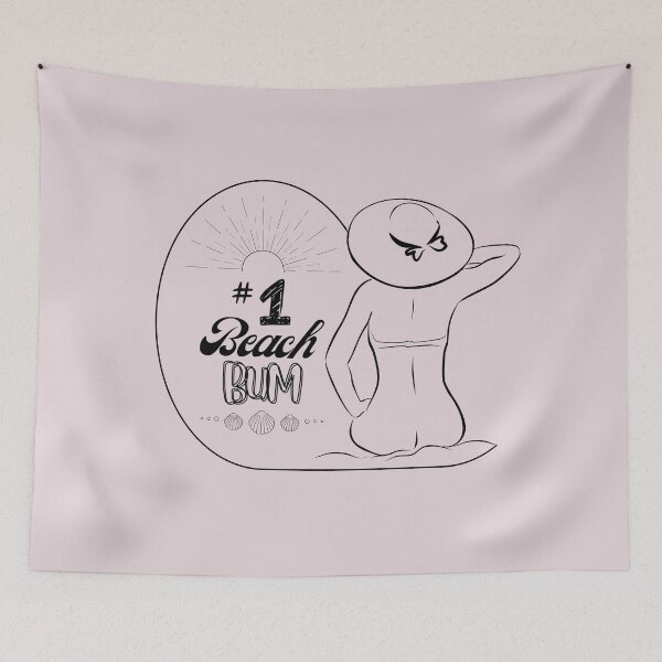 Item preview, Number 1 Beach Bum designed and sold by Kevin Cameron.