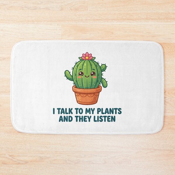 Item preview, I Talk To My Plants And They Listen | Cute Funny Plant Lover Quote designed and sold by Peace-of-mind.