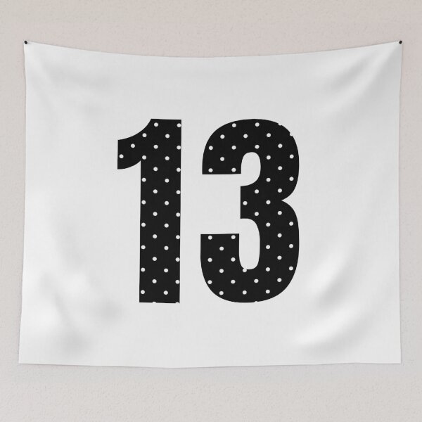 Item preview, 13 with White Dots  designed and sold by uunaa.
