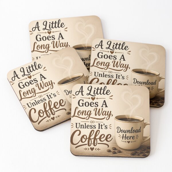 Item preview, Coffee Quote designed and sold by KilgoreCreates.