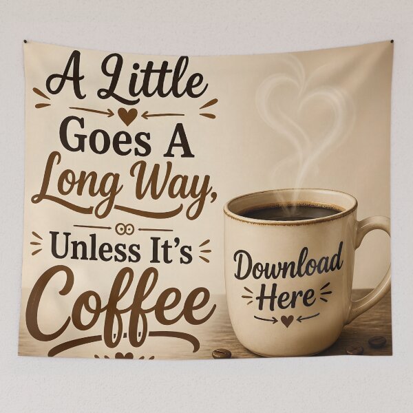Item preview, Coffee Quote designed and sold by KilgoreCreates.