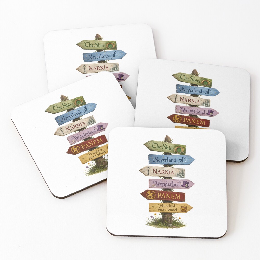 Item preview, Coasters (Set of 4) designed and sold by ThePaintedTopaz.