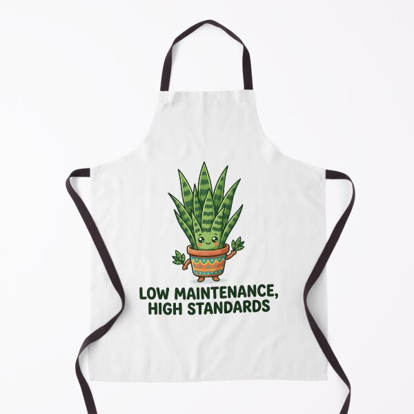 Item preview, Low Maintenance High Standards | Funny Snake Plant Design designed and sold by Peace-of-mind.