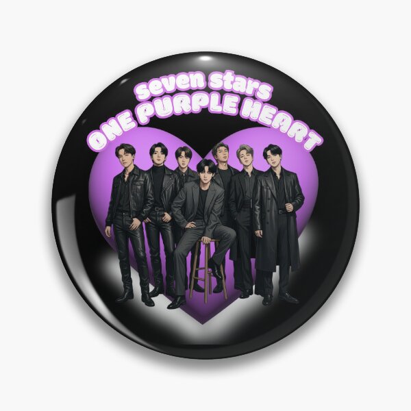 Item preview, Seven Stars. One Purple Heart - BTS FAN SHIRT designed and sold by iapbaap.