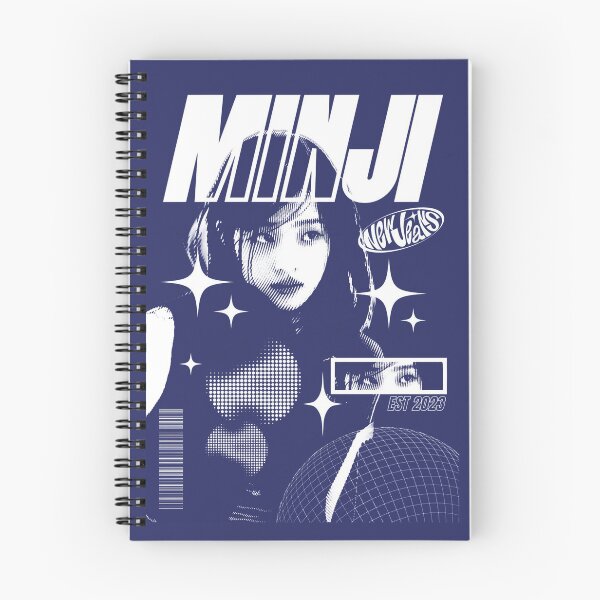 Item preview, Minji Fan Art Poster – Y2K Disco Ball Kpop Graphic Print EST 2023 designed and sold by gringoods.