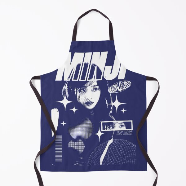 Aperçu de l'œuvre Affiche artistique de Minji – Impression graphique Kpop boule disco Y2K (EST 2023) créée et vendue par gringoods.