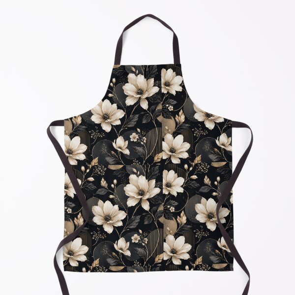 Item preview, Black White Flower Pattern Spring Aesthetic Marguerite Blasingame Season designed and sold by SMARTKIT DESIGNAGENCY.