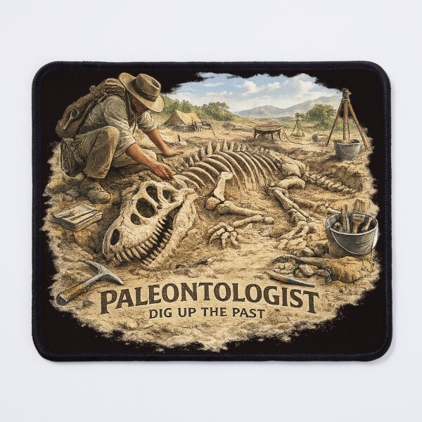 Item preview, Paleontologist Fossil Excavation Dinosaur Discovery Design designed and sold by Tadeusz1.