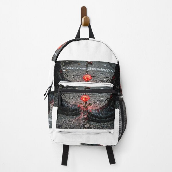 Item preview, Urban Concrete Rose & Combat Boots - Grunge Aesthetic designed and sold by AcosDesign.