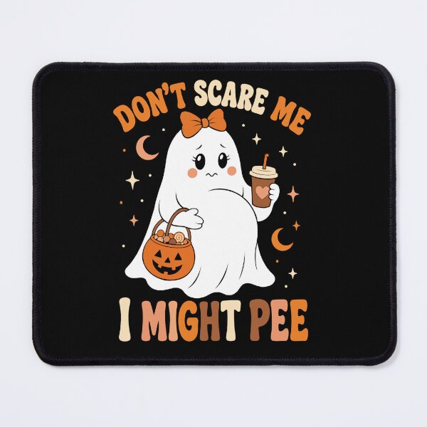 Item preview, Don’t Scare Me I Might Pee Pregnant Ghost designed and sold by FreshVibe Prints.