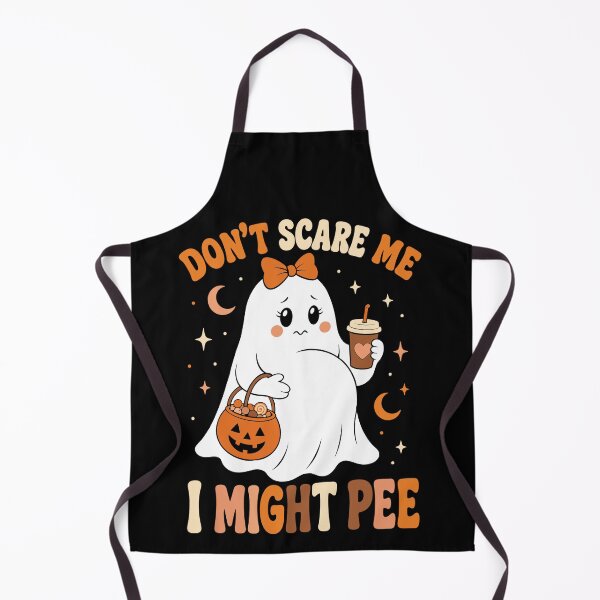 Item preview, Don’t Scare Me I Might Pee Pregnant Ghost designed and sold by FreshVibe Prints.