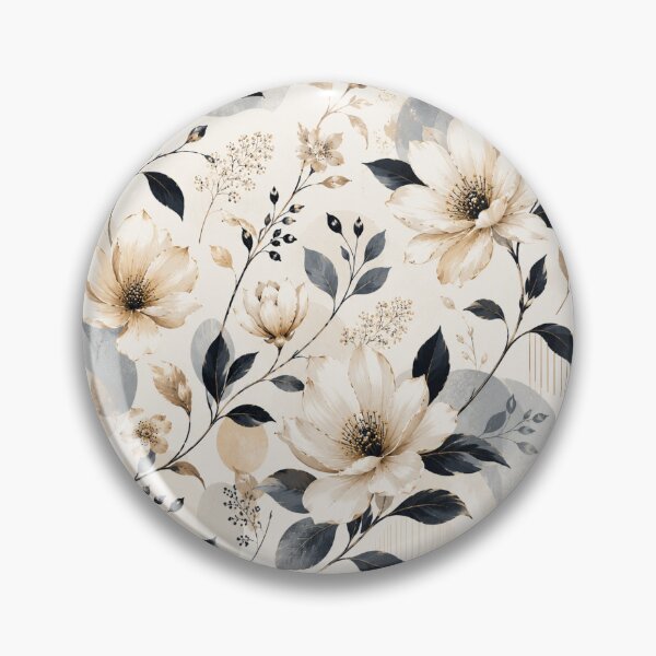 Item preview, Creme Flower Pattern Spring Aesthetic Marguerite Blasingame Season designed and sold by SMARTKIT DESIGNAGENCY.