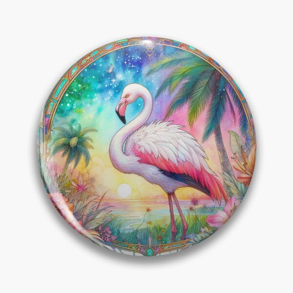 Item preview, The Radiant Solitude of the Flamingo designed and sold by EdicrisR.