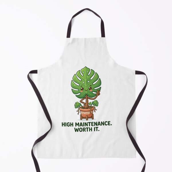 Item preview, High Maintenance Worth It | Funny Monstera Plant Lover Design designed and sold by Peace-of-mind.