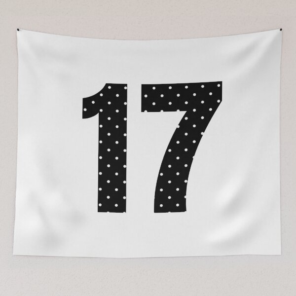 Item preview, 17 with White Dots  designed and sold by uunaa.