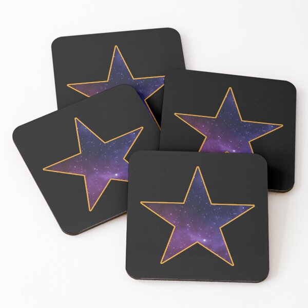 Item preview, Big Space Star with an Orange Border designed and sold by BelindaFuller.