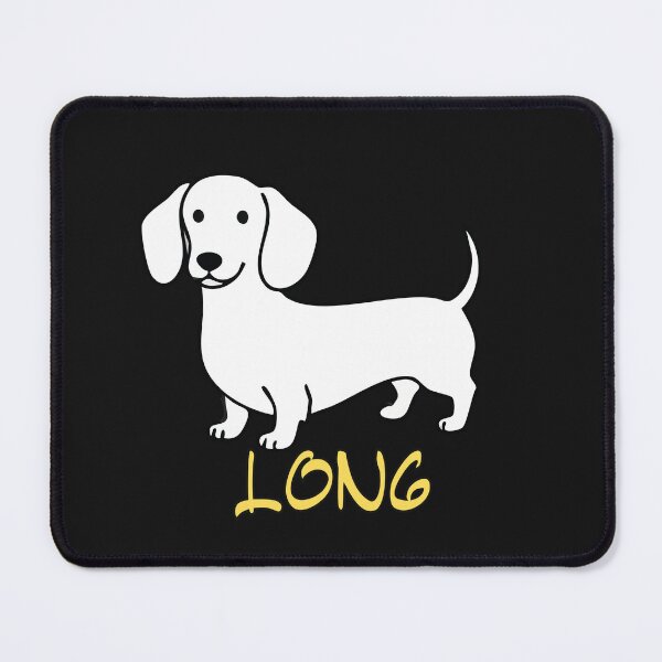 Item preview, Minimalist Dachshund Long Shirt | Funny Wiener Dog Line Art Graphic Tee designed and sold by AdicretorDesign.