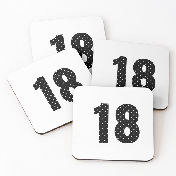 Item preview, 18 with White Dots. designed and sold by uunaa.