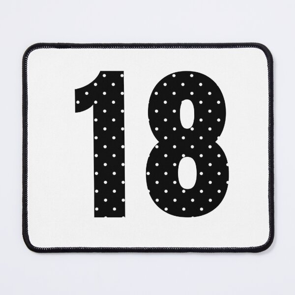 Item preview, 18 with White Dots. designed and sold by uunaa.