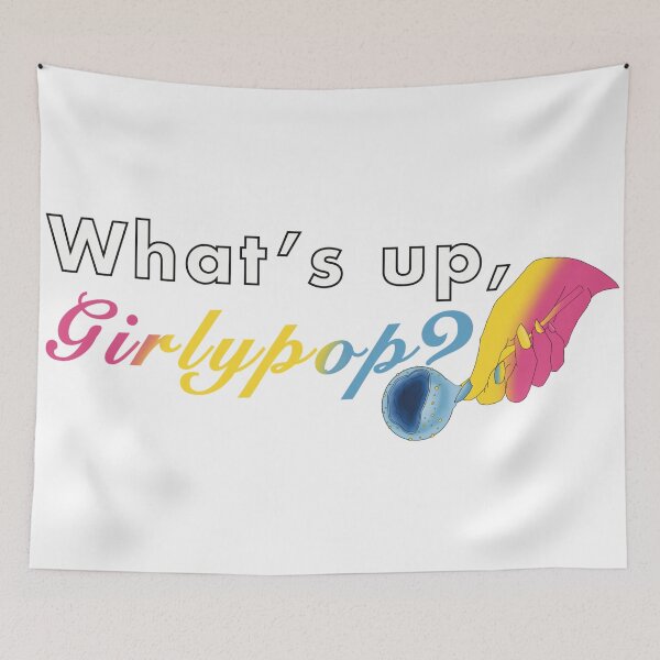 Item preview, What's up, Girlypop? - Pan Flag designed and sold by KNchanted.