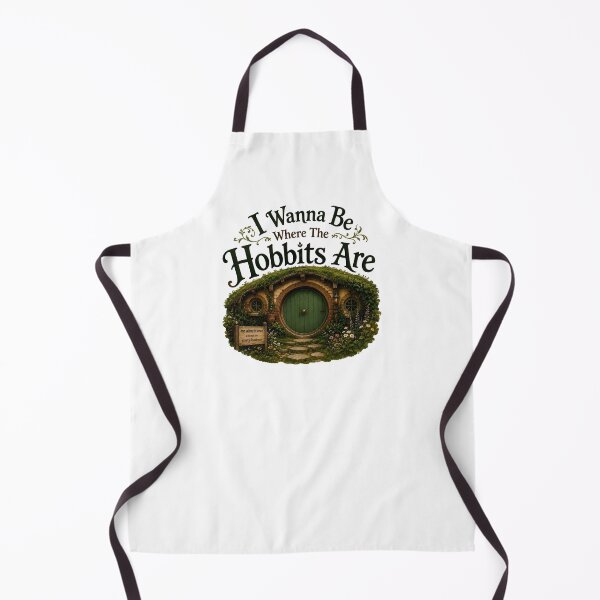 Item preview, I Wanna Be Where The Hobbits Are designed and sold by The Painted Topaz.