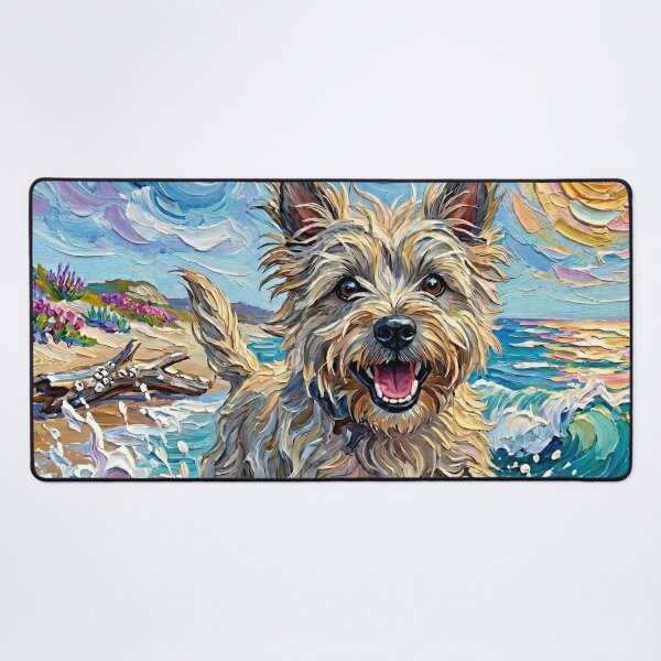 Item preview, Beach Days - Cairn Terrier designed and sold by AjaTrier.