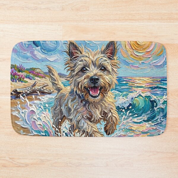 Item preview, Beach Days - Cairn Terrier designed and sold by AjaTrier.