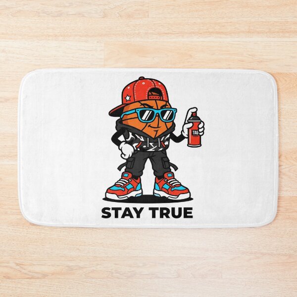 Item preview, Stay True Graffiti Basketball Streetwear Shirt designed and sold by Mr-wow.
