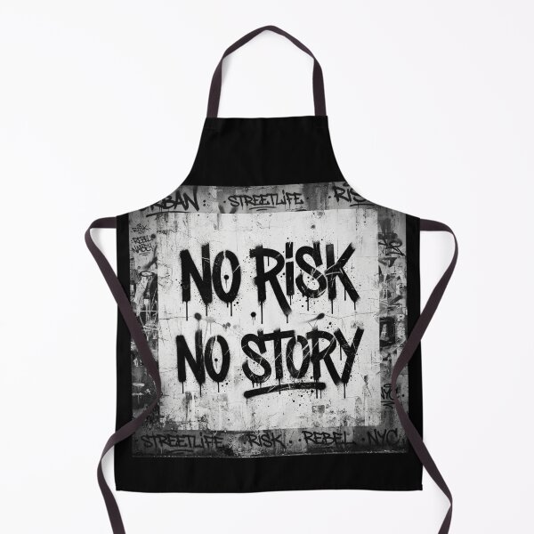 Item preview, No Risk No Story – Urban Graffiti Art designed and sold by Dogandesighn.