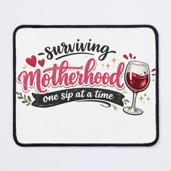 Item preview, Surviving Motherhood one sip at a time designed and sold by BrittanyRathel.
