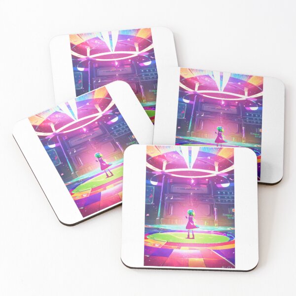 Item preview, Illustration - Video Game Character, Futuristic Neon Vibe designed and sold by Reverso-Design.